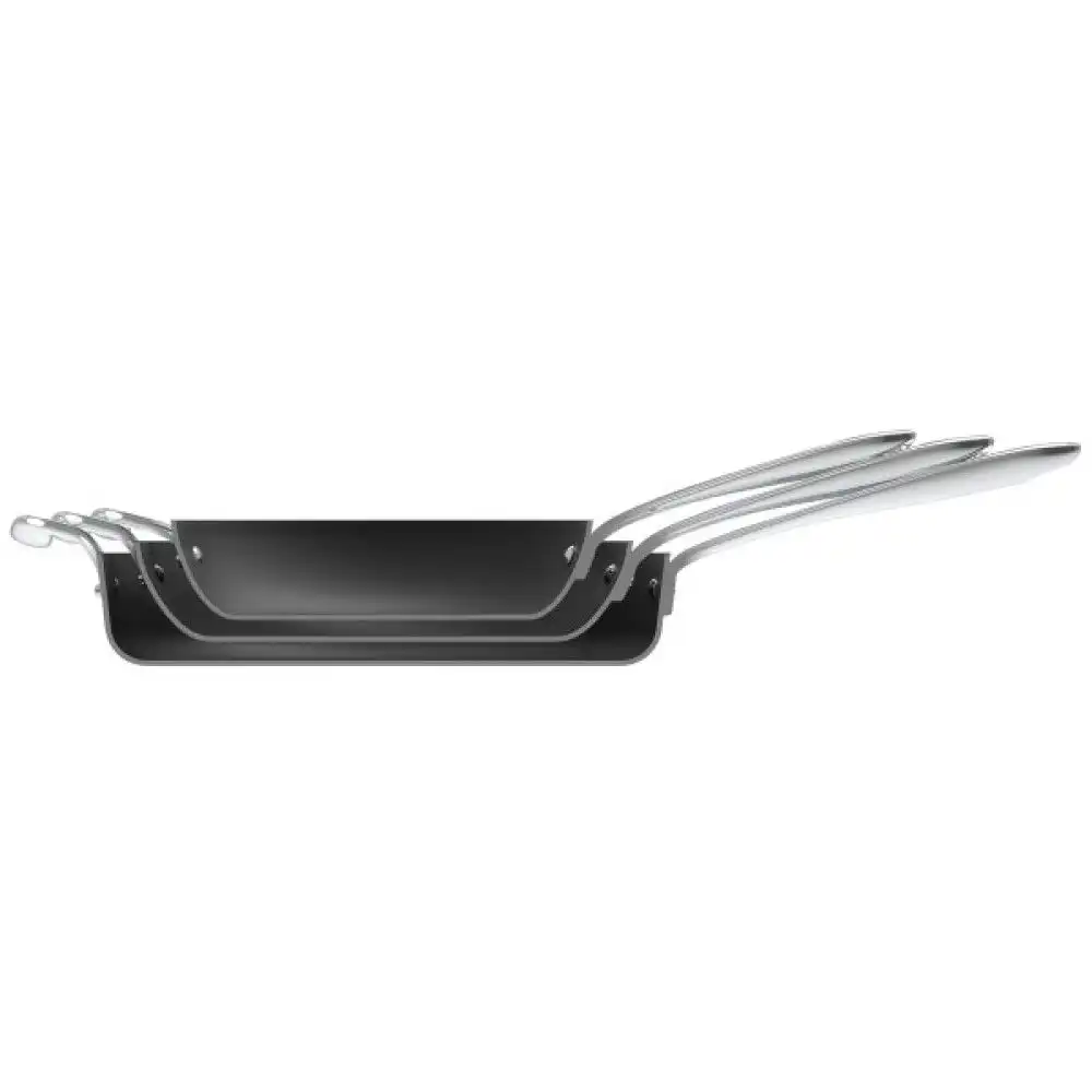 Alternative view of All-Clad Essentials Nonstick Hard Anodized Skillet Set | 3-Piece