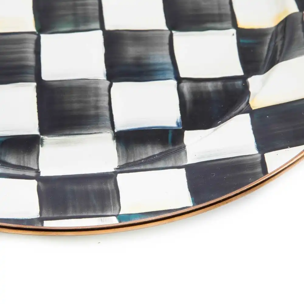 Alternative view of MacKenzie-Childs Courtly Check 12" Charger/Plate