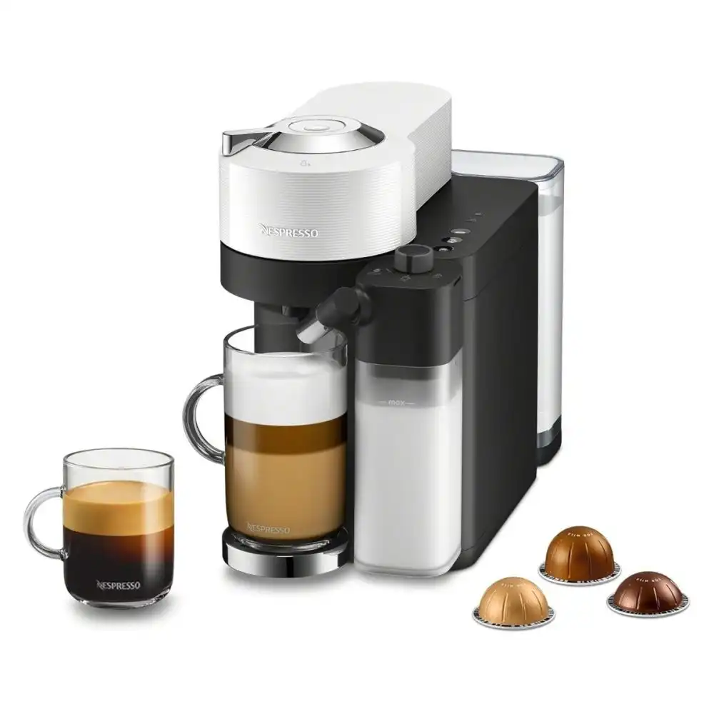 Nespresso Vertuo Lattissima Pod Capsule Latte & Cappuccino Machine by De'Longhi | White
