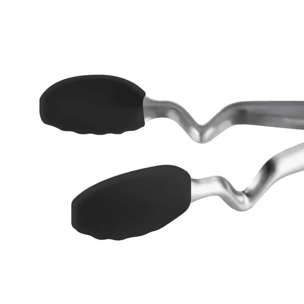 Alternative view of Dreamfarm 12" Clongs Silicone Tongs | Black