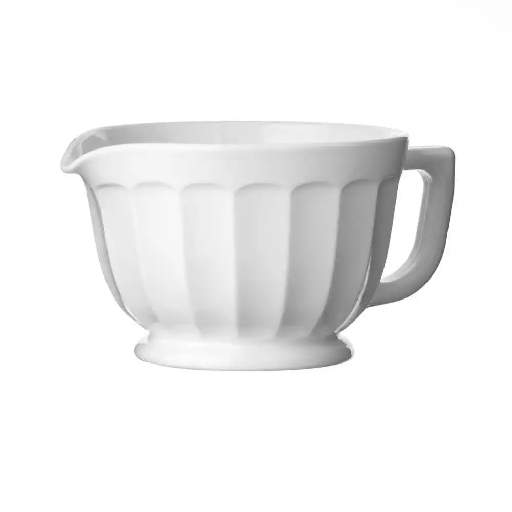 Mosser Glass 80oz Panel Batter Bowl | Milk