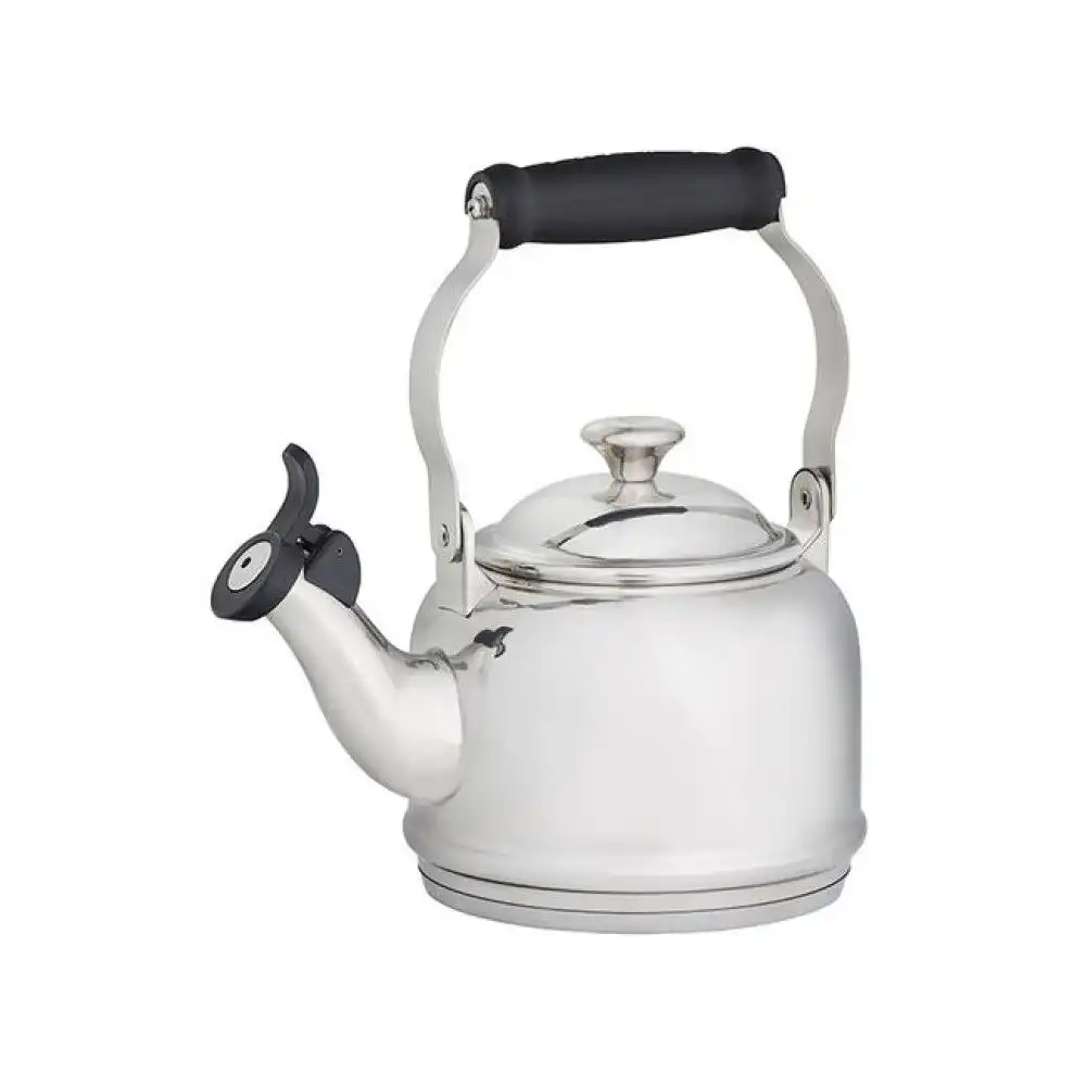 Le Creuset 1.25 Qt. Demi Kettle Tea Pot with Stainless Steel Knob | Stainless Steel