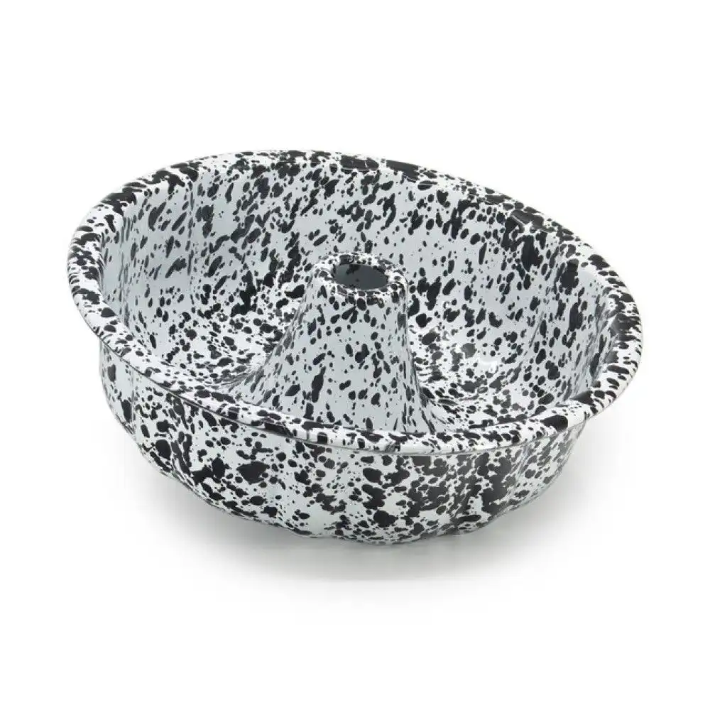 Crow Canyon 1 Qt. Bundt Pan | Black Splatter
