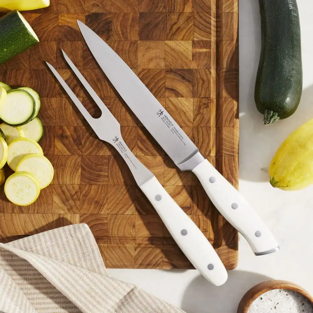 Alternative view of Henckels Forged Accent 2-Piece Carving Set | White