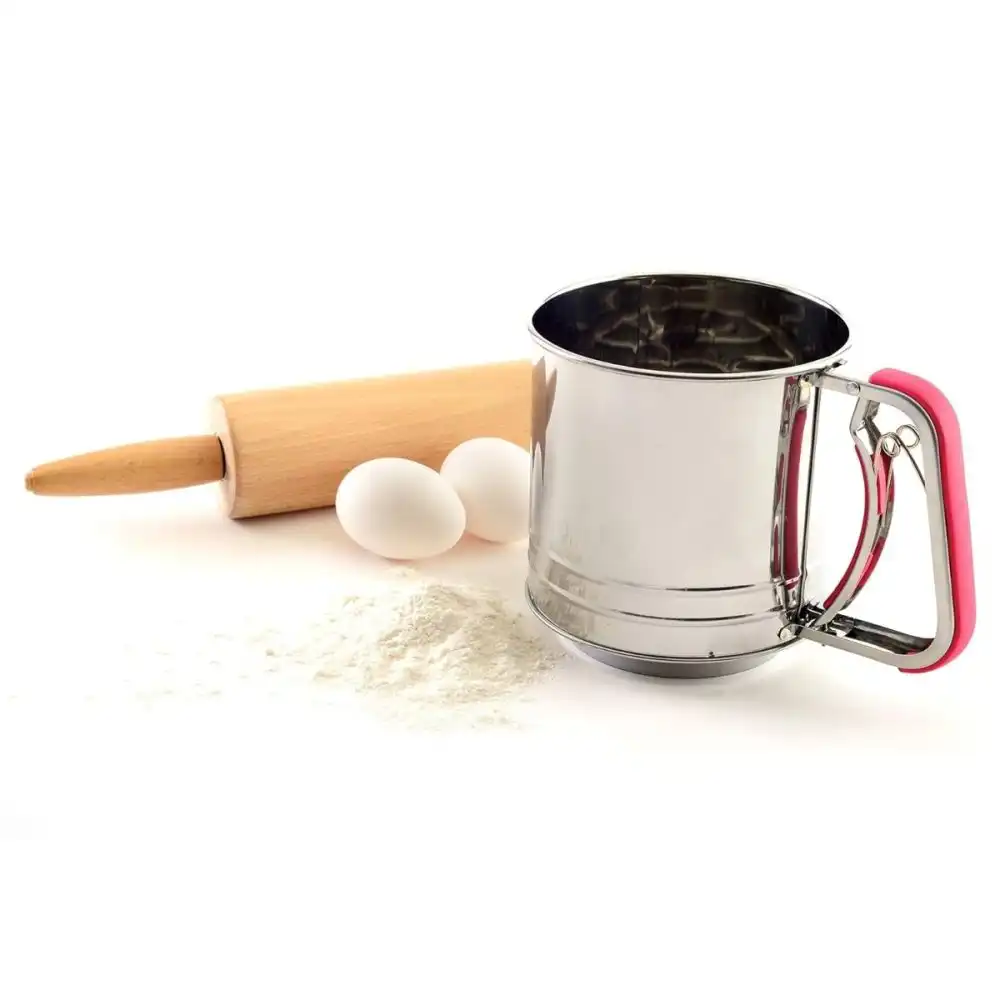 Alternative view of Norpro Classic Steel Flour Sifter: 5 Cup