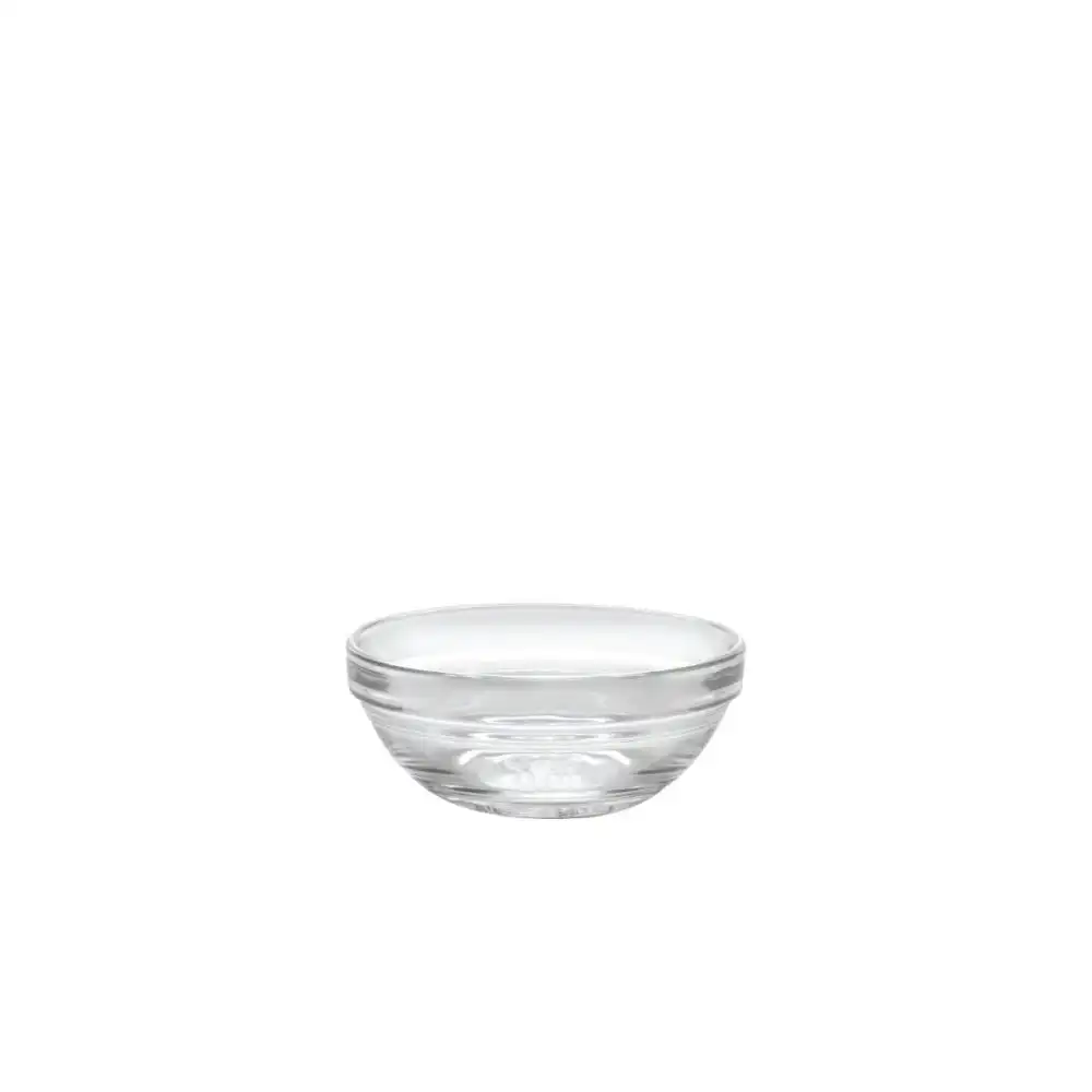 Duralex Lys Stackable 4-Ounce Clear Glass Bowls - Set of 6