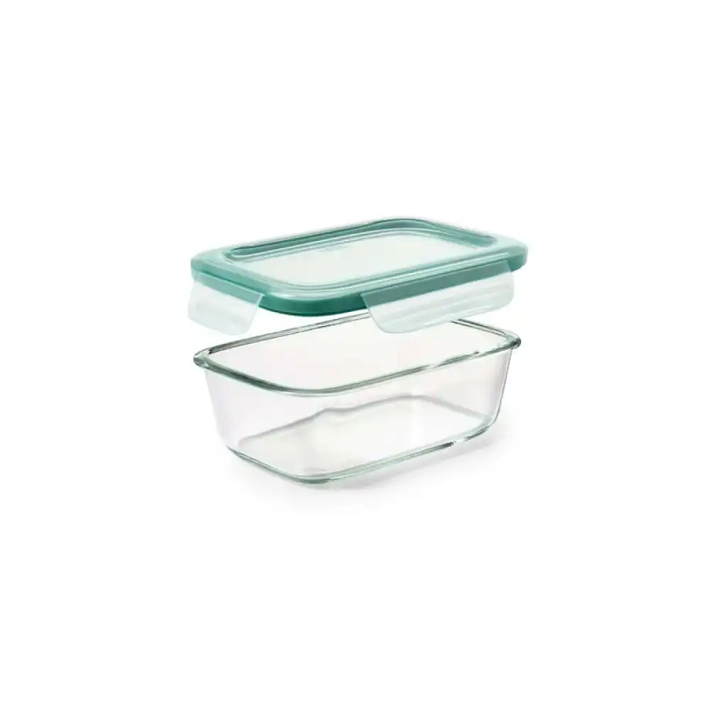 Alternative view of OXO Good Grips 3.5 Cup Smart Seal Glass Food Storage Container - Rectangle