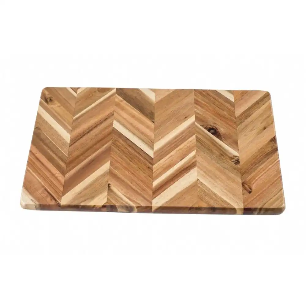 Lipper International Acacia Herringbone Cutting Board | Large