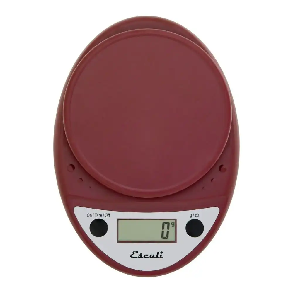 Escali Primo Digital Food Scale | Warm Red
