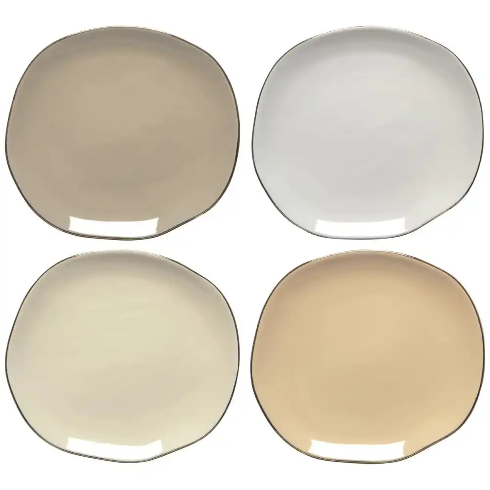 Danica Heirloom 6.5" Pebble Appetizer Plates (Set of 4) | Flight
