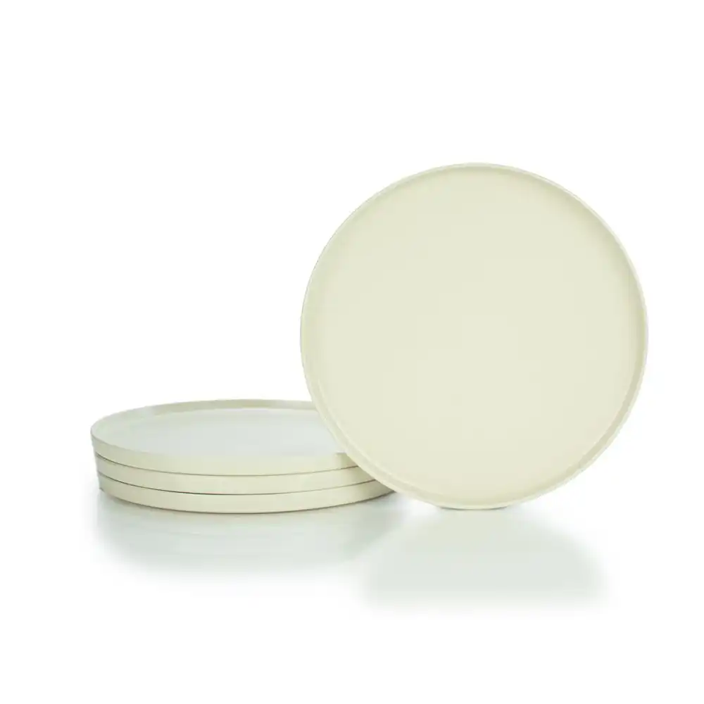 Alternative view of Everything Kitchens Modern Flat 12-Piece Dinnerware Set | Beige