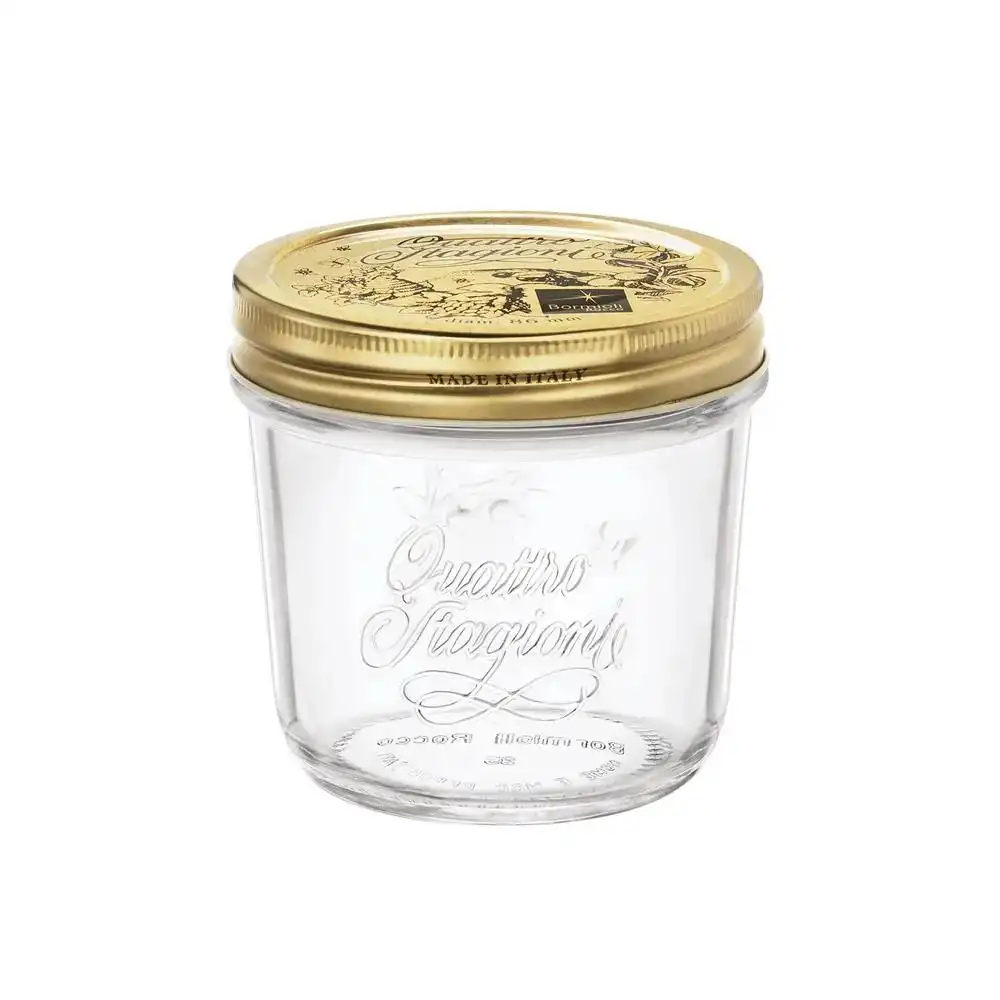 Alternative view of Bormioli Rocco Quattro Stagioni Wide Mouth Canning Jars (Set of 4) | 6.75oz