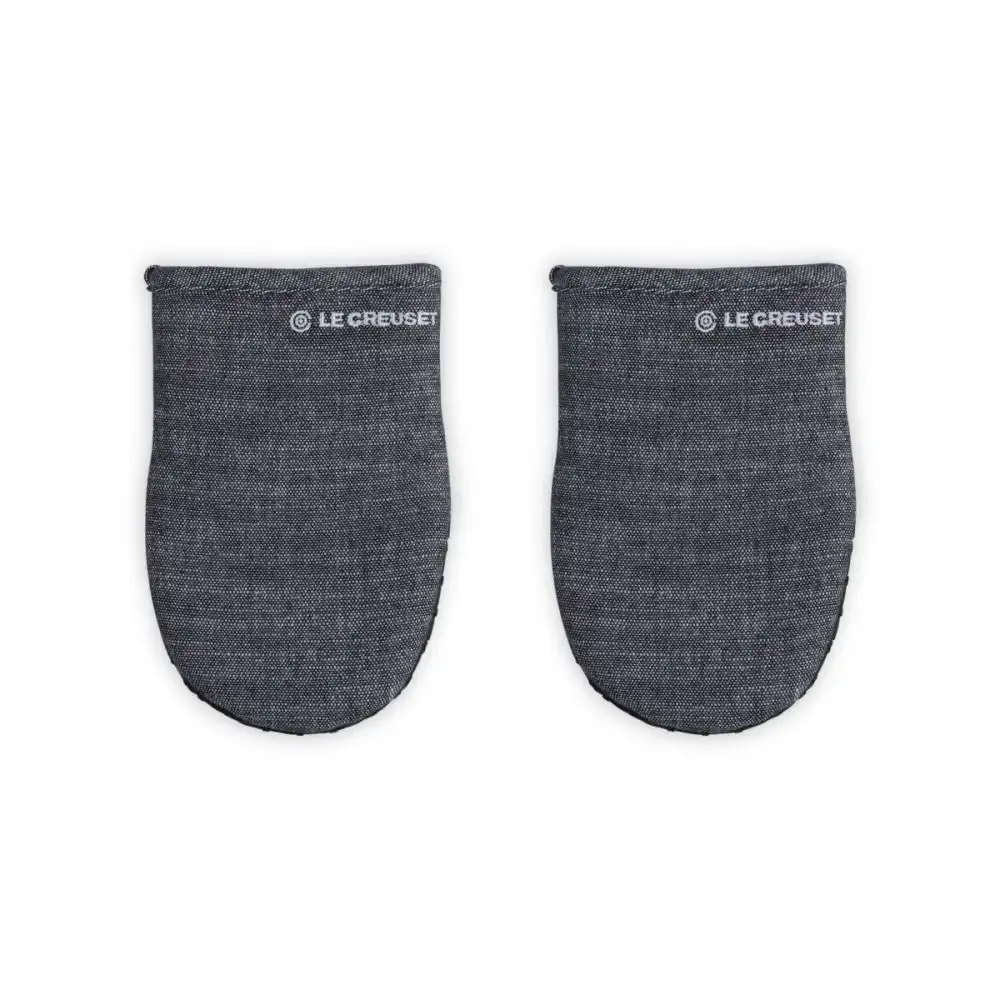 Le Creuset Kitchen Essentials Mini Oven Mitts (Set of 2) | Noir