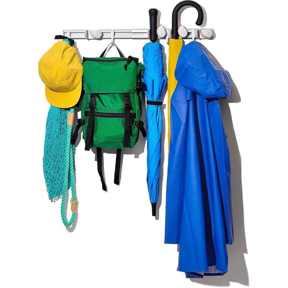 OXO Good Grips Wall-Mounted Mop & Broom Organizer