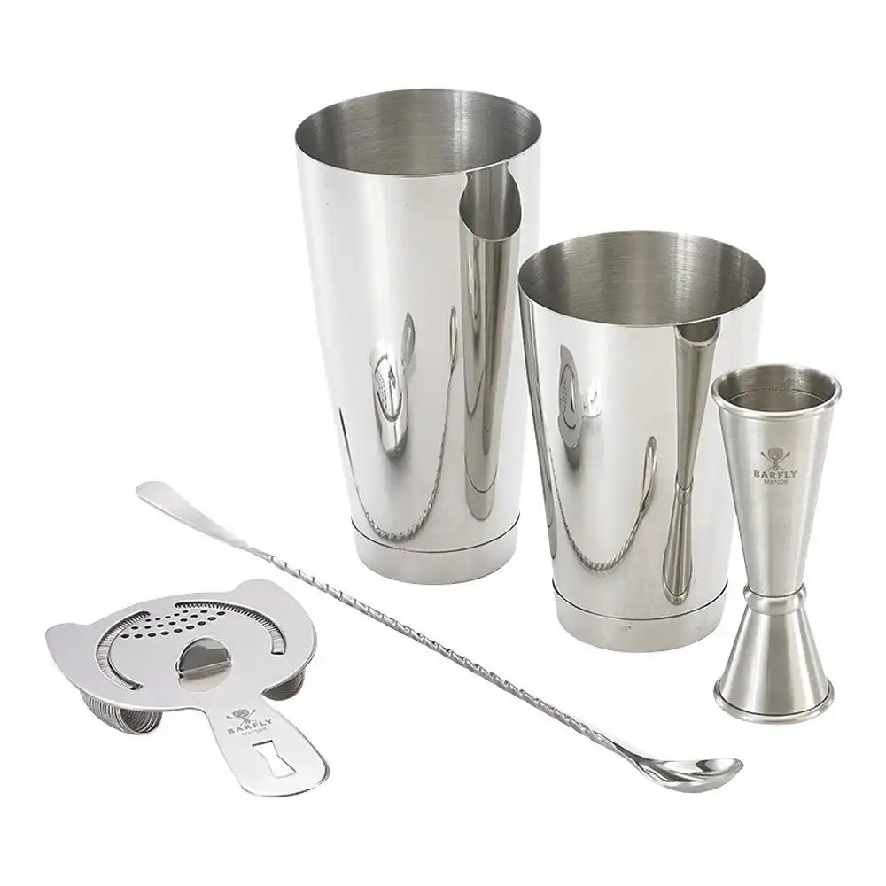 Mercer Barfly Basic Set | Stainless Steel