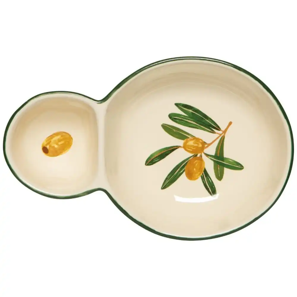 Alternative view of Now Designs by Danica Divided Dish | Olive