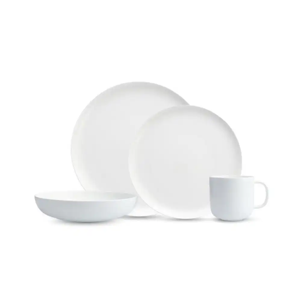 Fortessa Modern Coupe 16-Piece Dinnerware Set