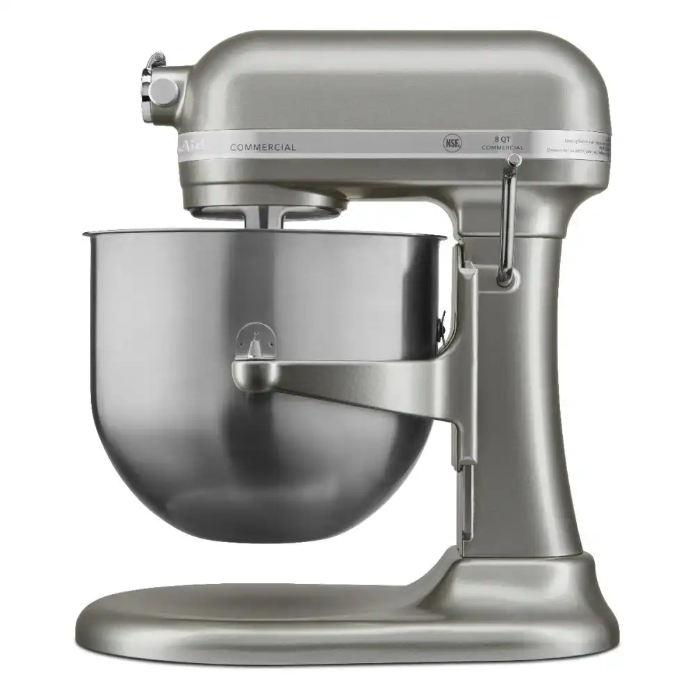 Alternative view of KitchenAid Commercial 8-Quart Stand Mixer | Contour Silver