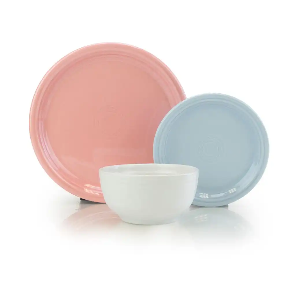 Fiesta® 12-Piece Bistro Coupe Dinnerware Set (Service for 4) | Pastel Bliss
