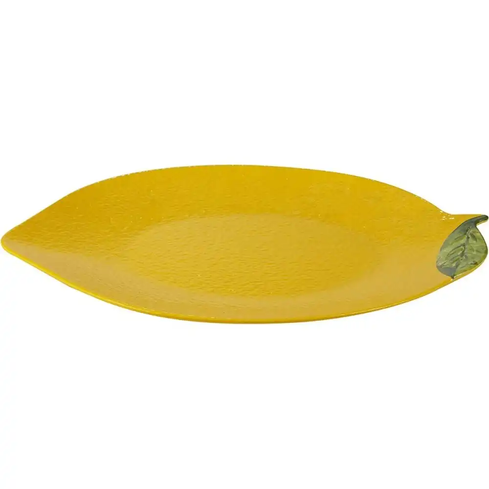 Alternative view of Certified International 2-Piece Melamine 3-D Lemon Serving Set | Lemon Zest