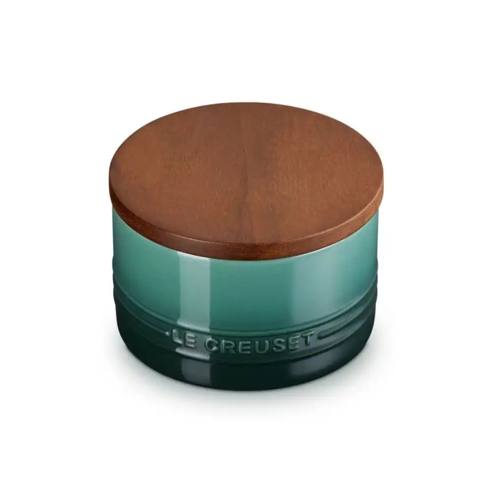 Le Creuset  Signature 16oz Stoneware Canister with Acacia Wood Lid | Artichaut