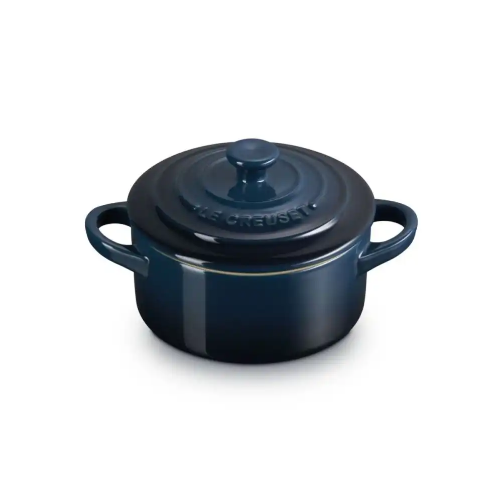 Alternative view of Le Creuset 8oz Mini Round Cocotte | Nuit