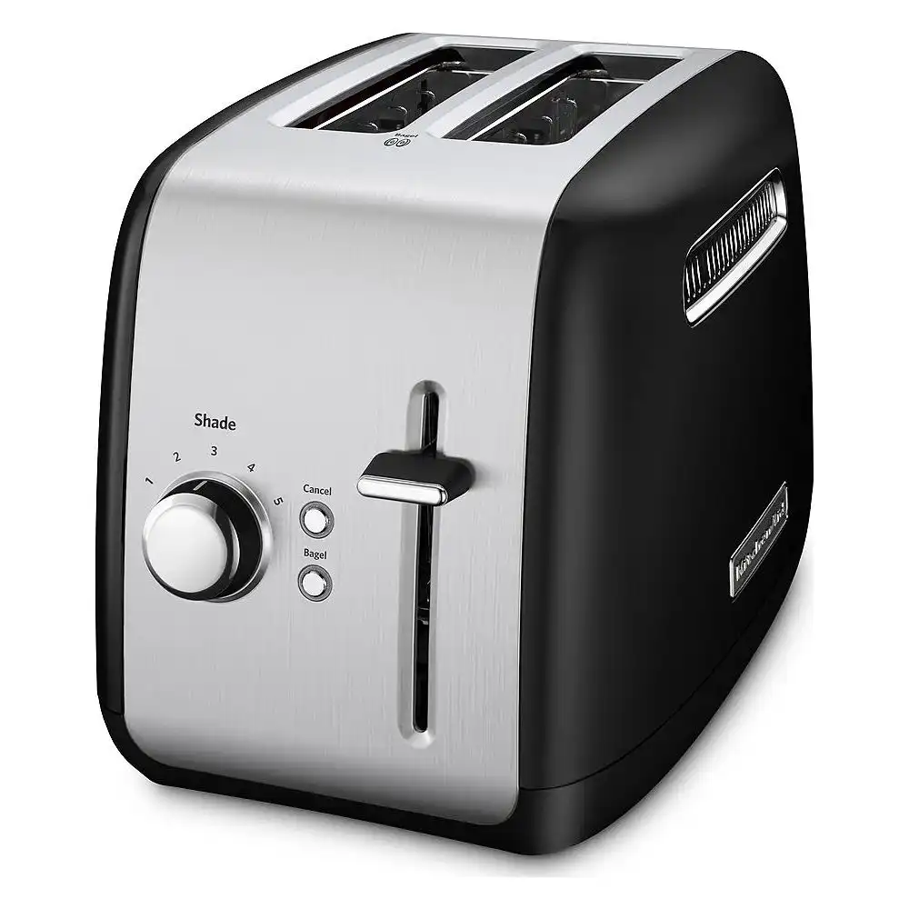 KitchenAid 2-Slice Toaster with Manual Lift Lever | Onyx Black