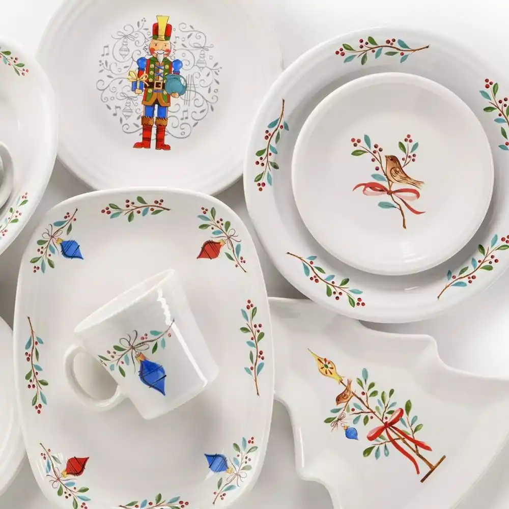 Alternative view of Fiesta® 11.75" Rectangular Platter | Nutcracker