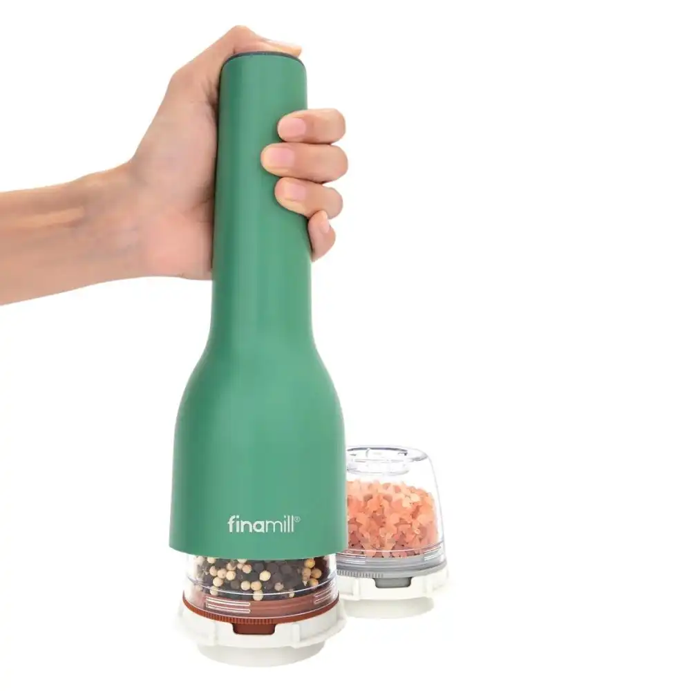 Alternative view of FinaMill Classic Rechargeable Spice Mill | Sage Green