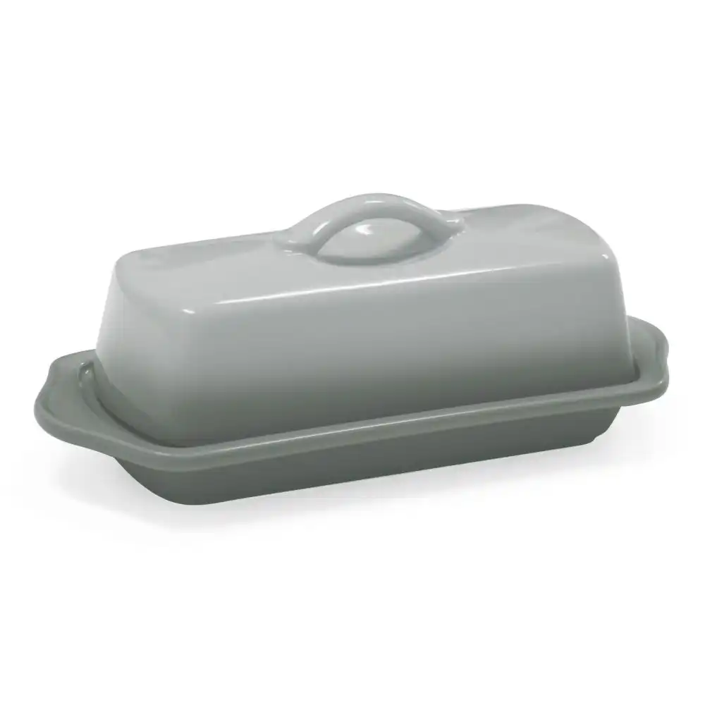 Chantal 8.5" Full Size Butter Dish | Fade Gray