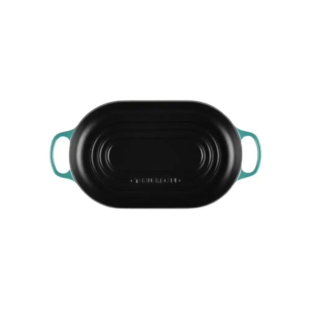 Alternative view of Le Creuset Signature 11.5" Oval Bread Oven | Blue Riviera