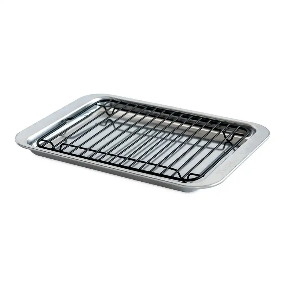 Nordic Ware Compact 2-Piece Broiler Pan Set