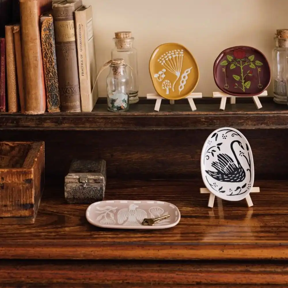 Alternative view of Danica Studio Imprint Trinket Tray | Swan Song