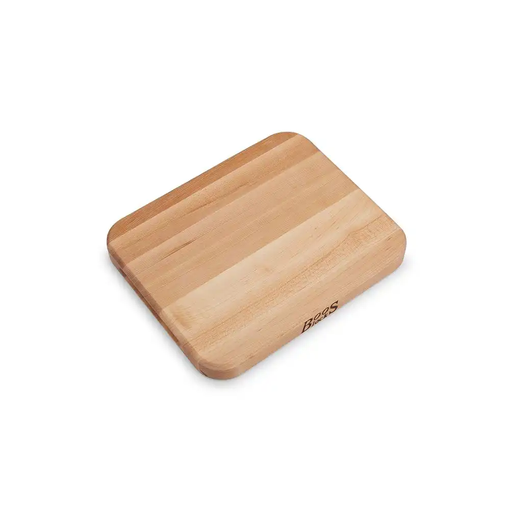 John Boos Chop-N-Slice Series 16" x 10" x 1.25" Cutting Board with Hand Grip | Northern Hard Rock Maple