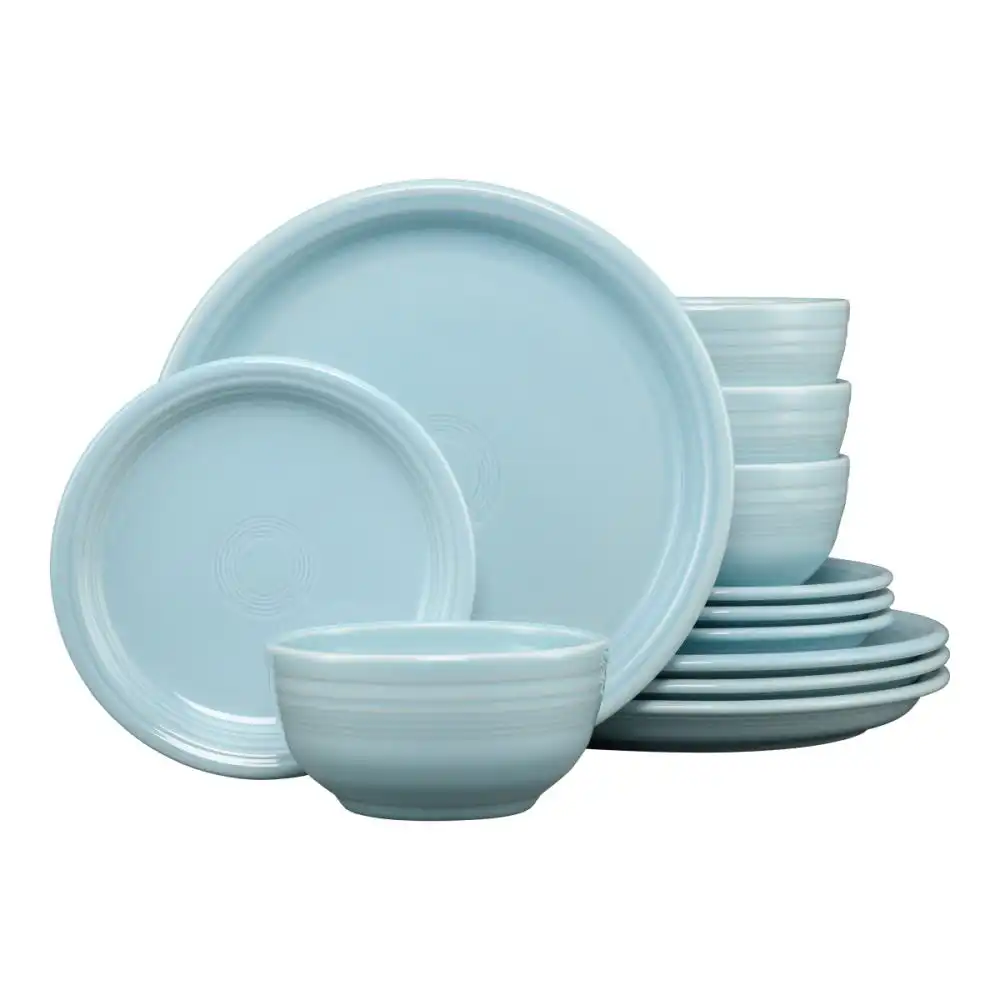 Alternative view of Fiesta® 12-Piece Bistro Coupe Dinnerware Set (Service for 4) | Sky