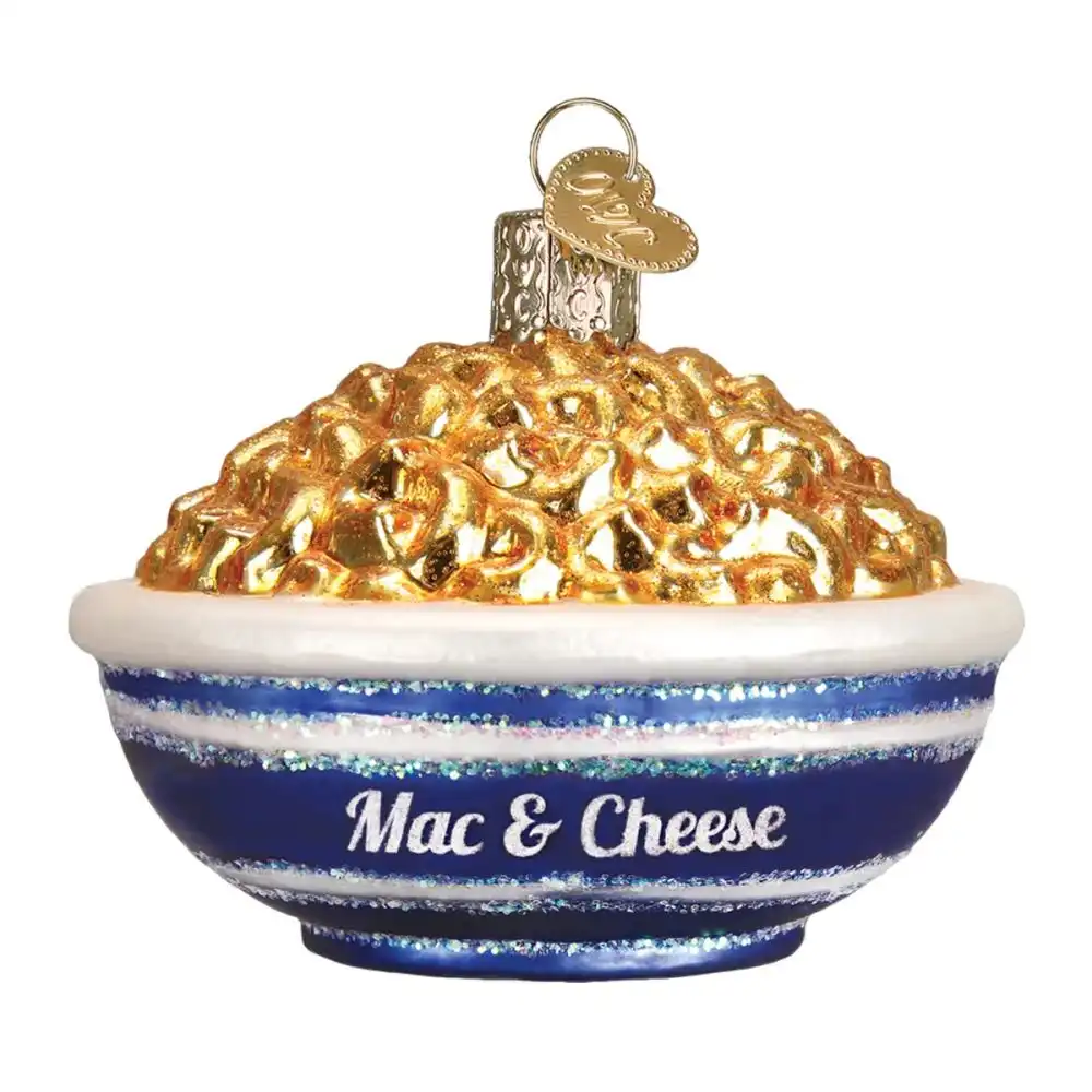 Old World Christmas Ornament | Bowl of Mac & Cheese