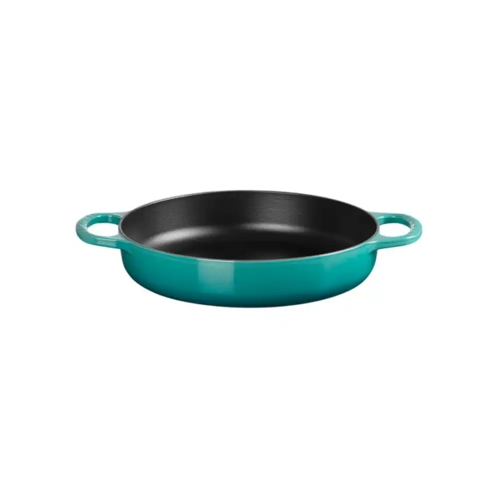 Alternative view of Le Creuset Signature 11" Everyday Pan | Blue Riviera