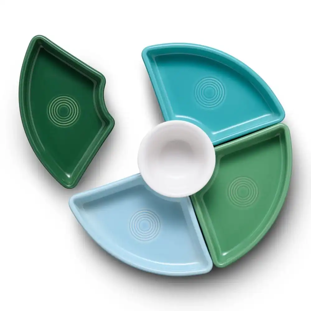 Alternative view of Fiesta® 5-Piece 8.2" Entertaining Set | Aegean