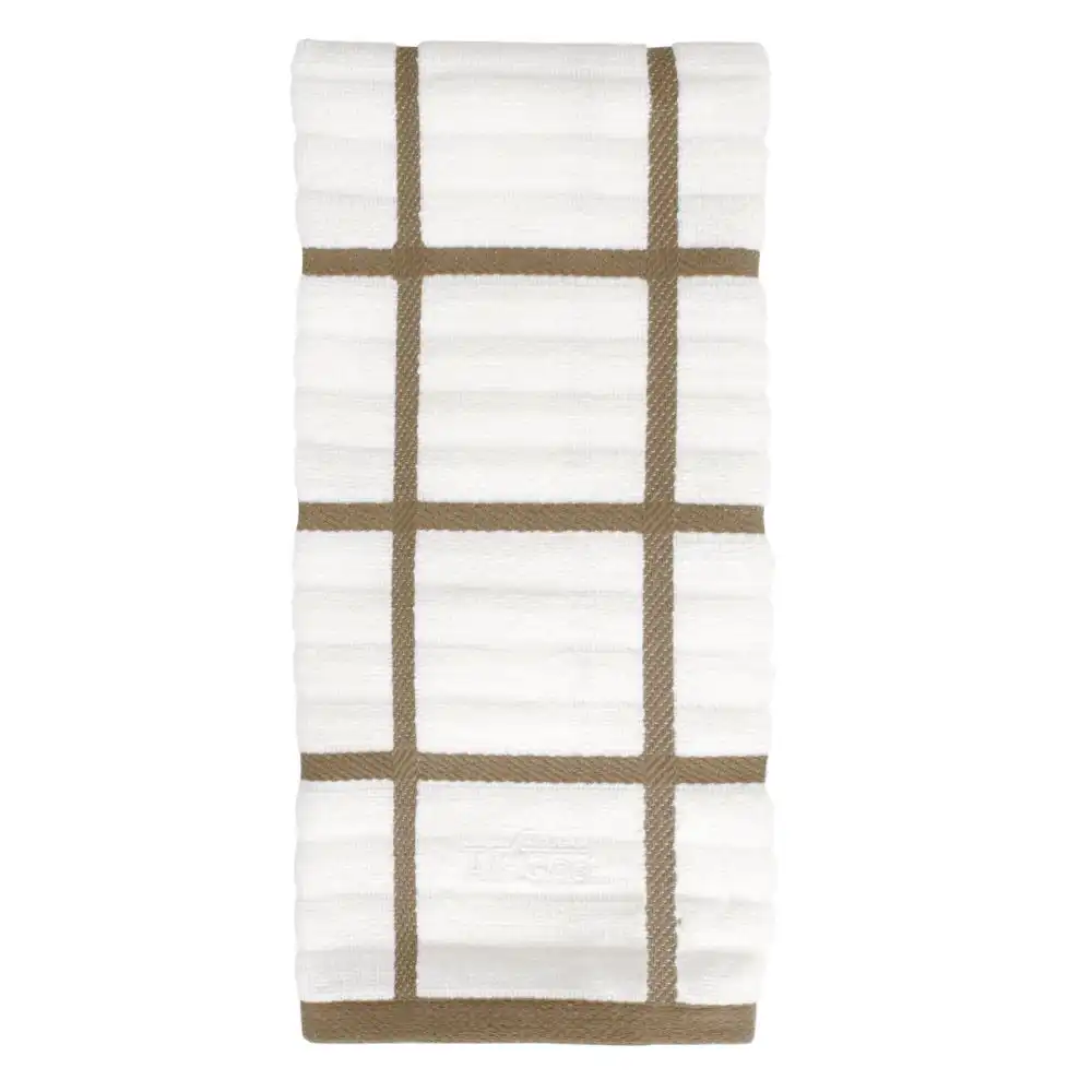 All-Clad Antimicrobial Kitchen Towel | Check Mushroom