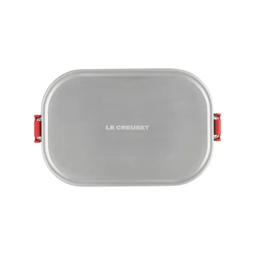 Alternative view of Le Creuset On The Go 30oz Stainless Steel Lunch Box | Cerise