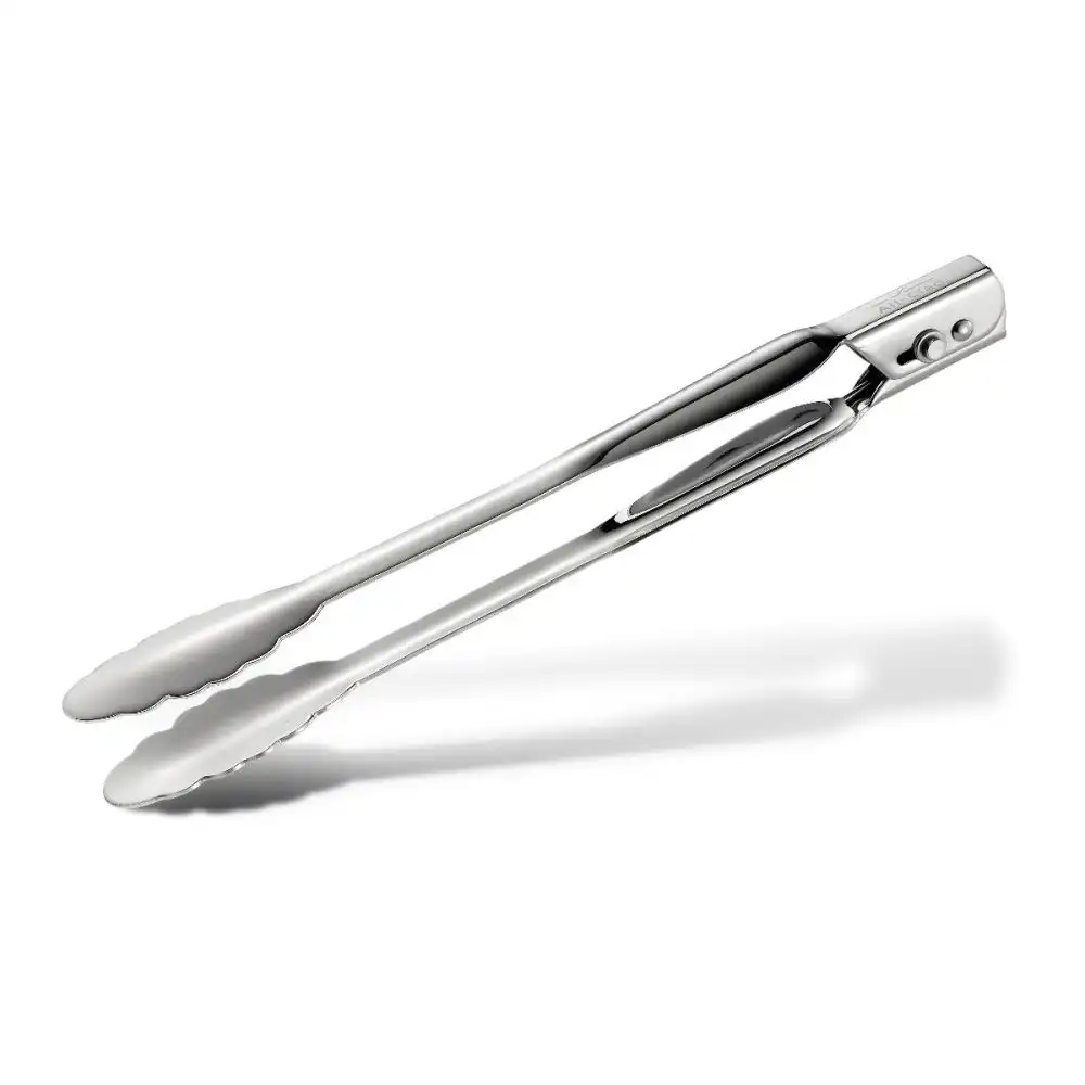 All-Clad Stainless Steel Locking Tongs | 12"