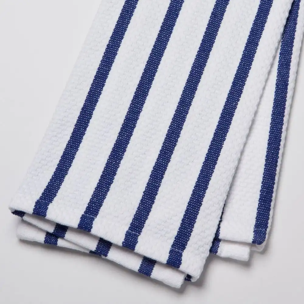 Alternative view of Now Designs by Danica Basketweave Dishtowel | Royal Blue