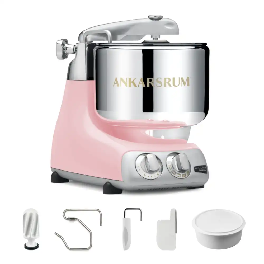 Ankarsrum Essential Package Stand Mixer | Cloudy Pink