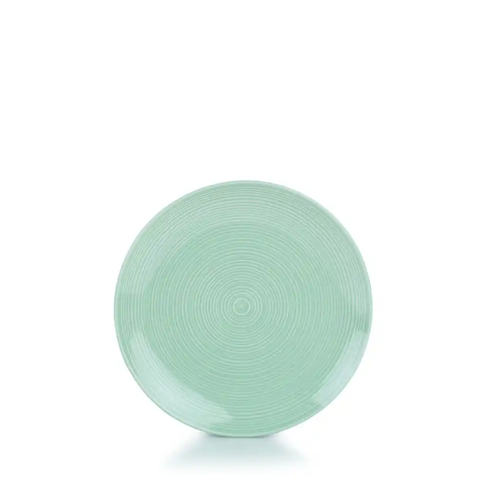 Alternative view of Everything Kitchens Colorful Glazed 8" Side Plates (Set of 4) | Light Green