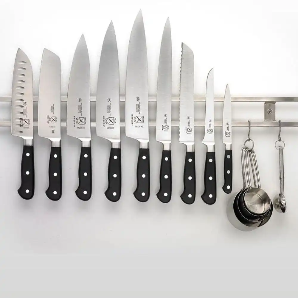 Alternative view of Mercer Culinary 24" Magnetic Knife Bar | Stainless Steel