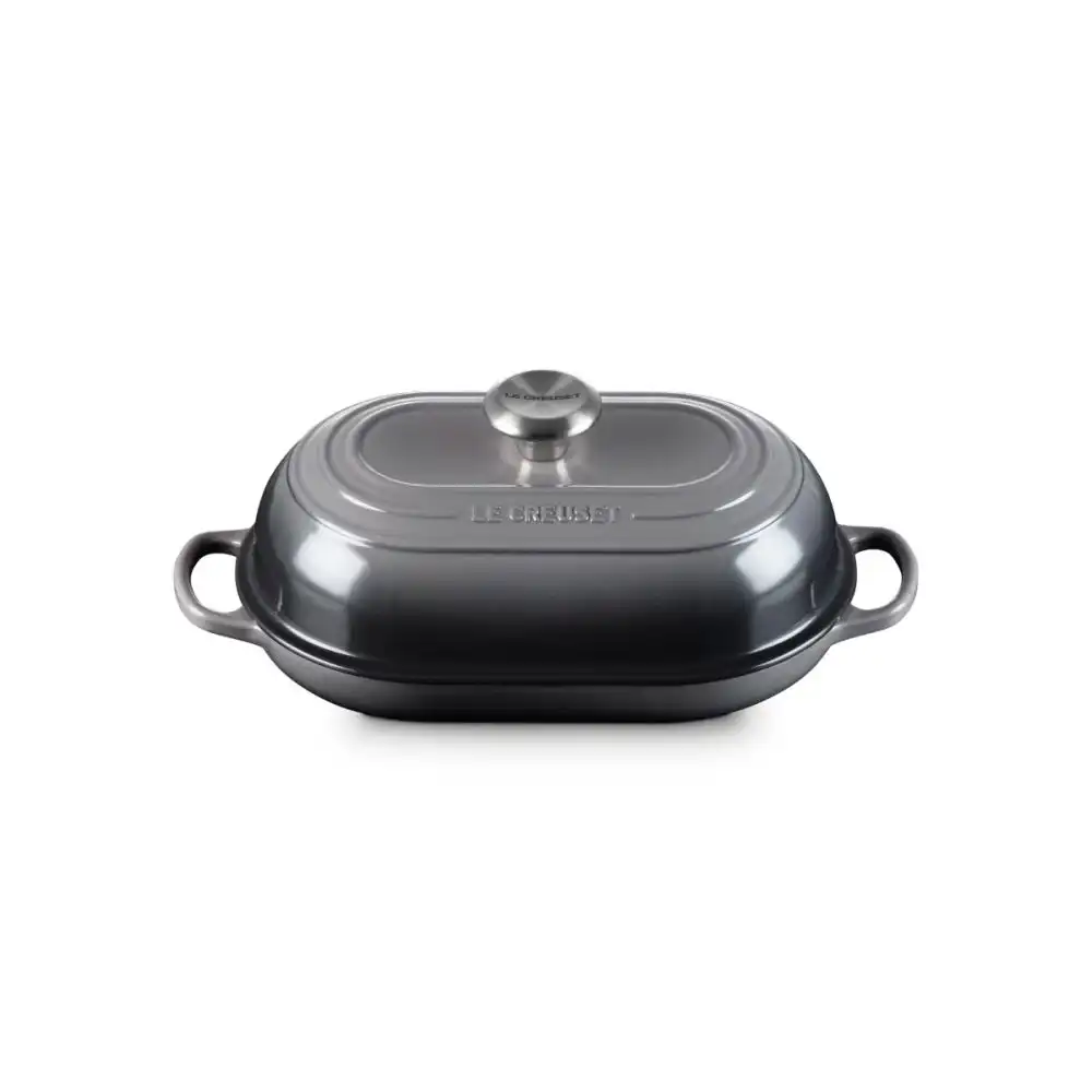 Le Creuset Signature 11.5" Oval Bread Oven | Oyster