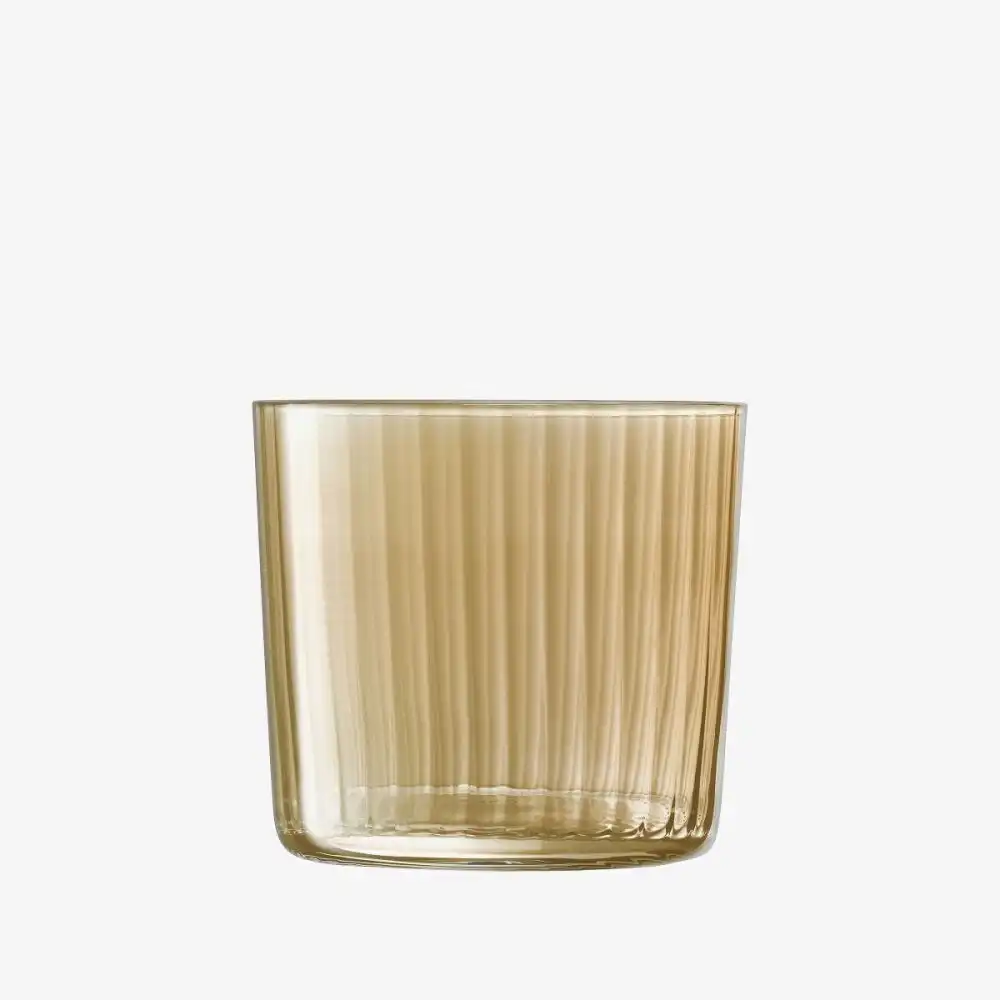 Alternative view of LSA Gems 10oz Tumbler (Set of 4) | Assorted Amber