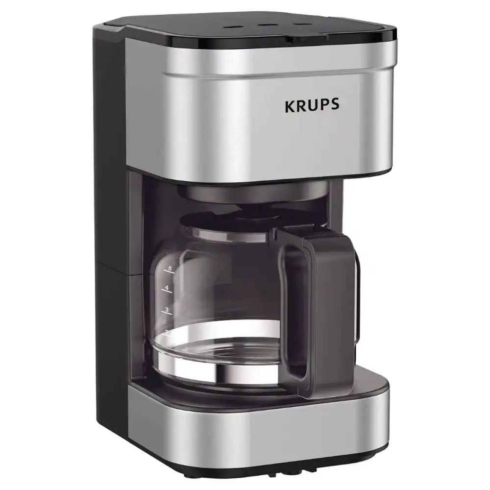 Krups Simply Brew 5-Cup Drip Coffee Maker | Stainless Steel