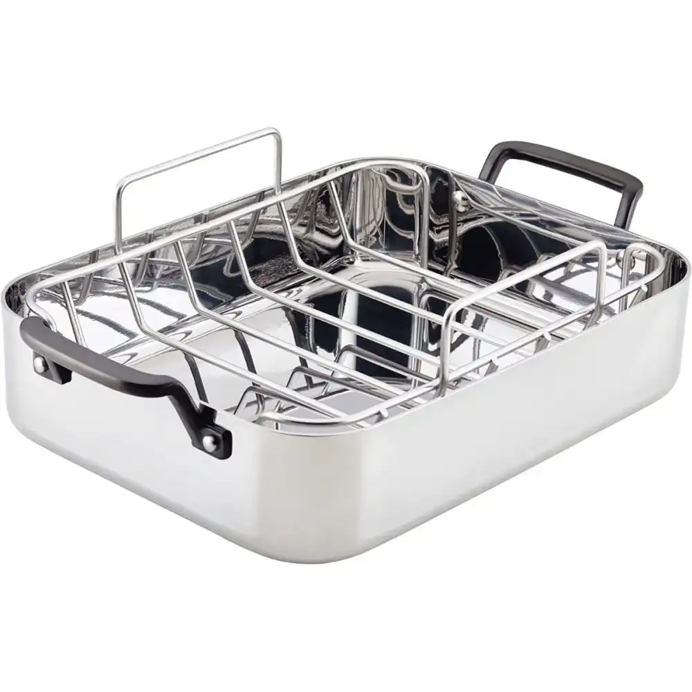 KitchenAid 5-Ply Stainless Steel Roasting Pan