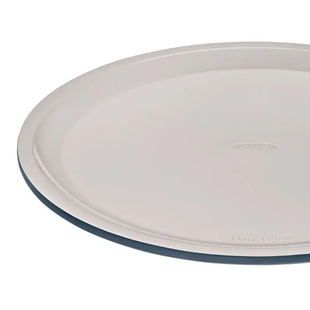 Alternative view of OXO Good Grips Non-Stick Pro Ceramic Coated Metal Bakeware 14" Pizza Pan | Storm Blue